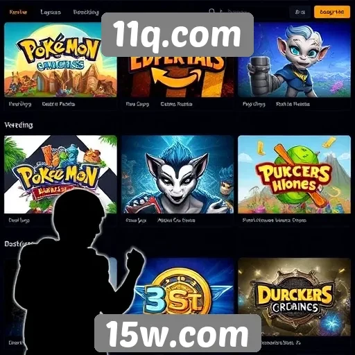 Exploração dos jogos mais populares no 11q.com